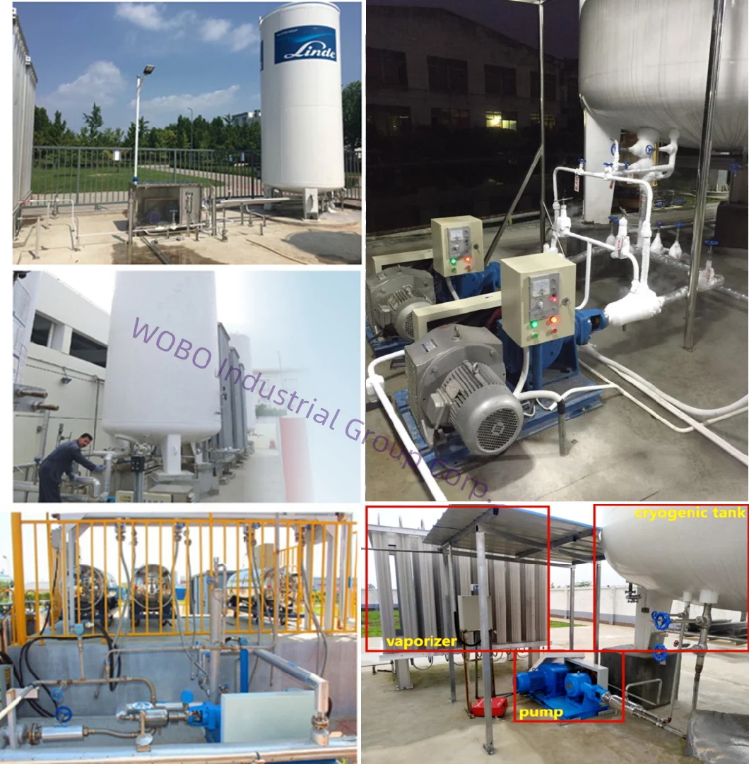 High Speed Cryogenic Liquid Oxygen Filling Pump for Air Separator