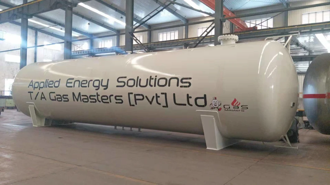 50m3 / 50cbm / 50000L / 25tons LPG Gas Storage Tank for Nigeria