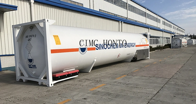 Cimc Honto Competitive Price Cryogenic LNG ISO Tank Containers